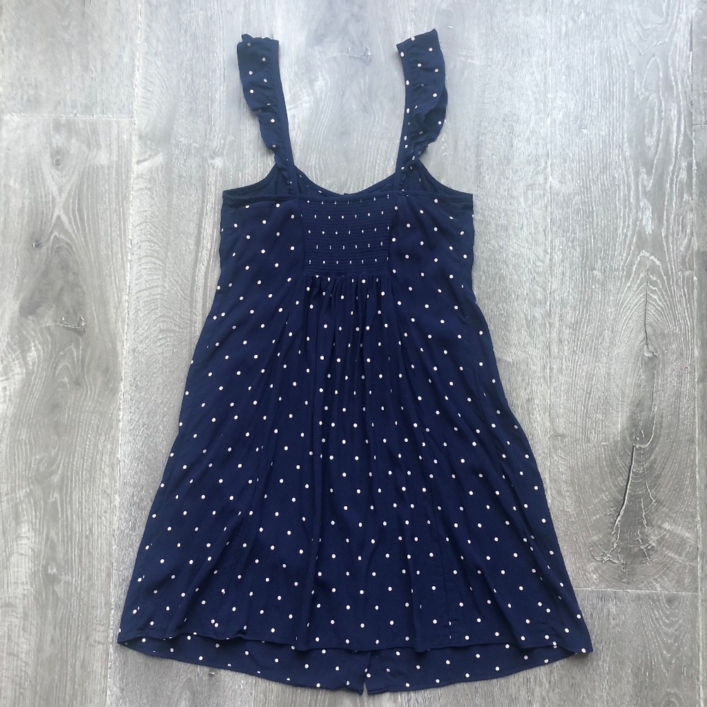 Madewell Ruffle-Strap Button-Front Dress - Picture 6 of 7